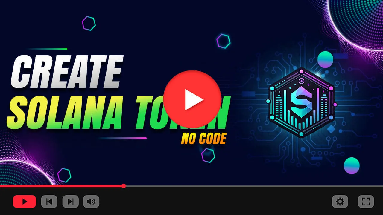create solana token video tutorial